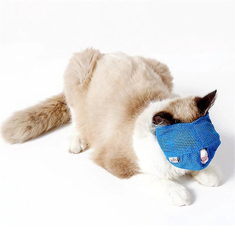 Máscara para Gatos Peludita - Proteção na Hora dos Procedimentos