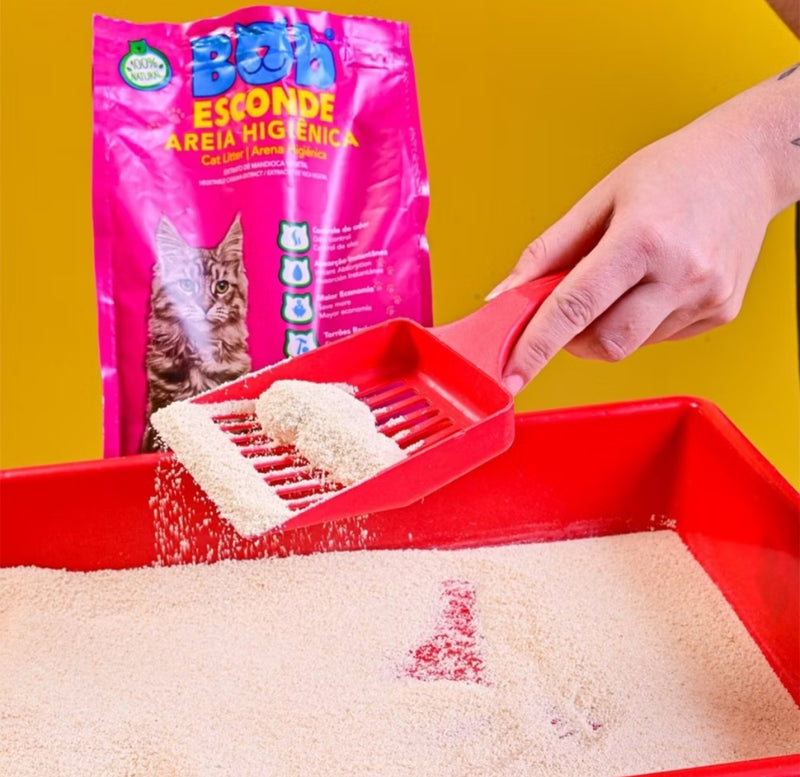 Areia Sanitária - Peludita 2Kg - ATÉ 3 MESES DE DURAÇÃO!