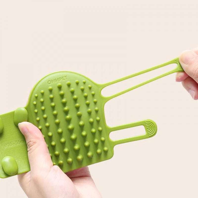 Coçador Escovadeira de Silicone - Peludita