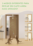 Brinquedo Automático E Recarregável Para Gatos Peludita