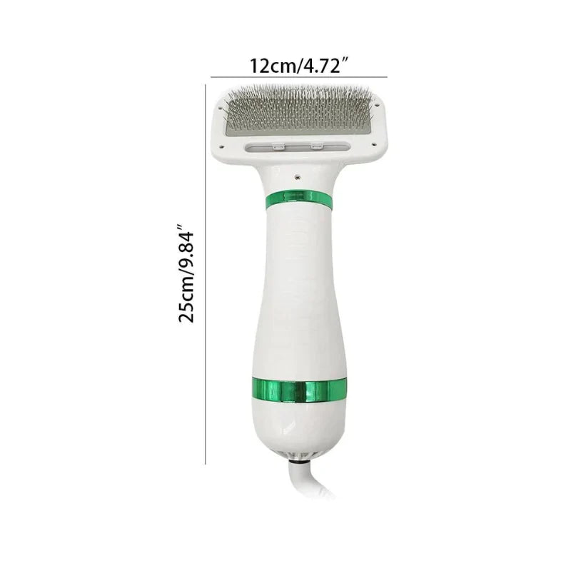 Secador Pet 2 em 1 Peludita: Seca, Remove Pelos Soltos e Desembaraça - OFERTA RELÂMPAGO!
