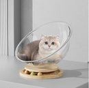 Cápsula de Acrílico Para Descanso Interativa Para Gatos Peludita