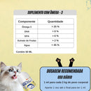 Suplemento - Óleo de Peixe Cremoso Peludita