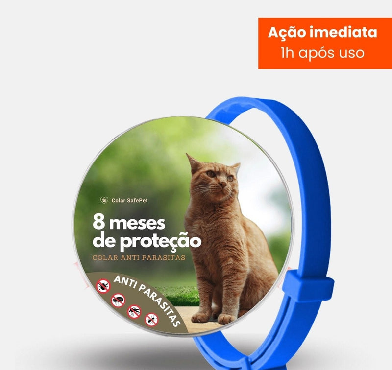 Colar Protetor - Anti Pulgas e Carrapatos Peludita