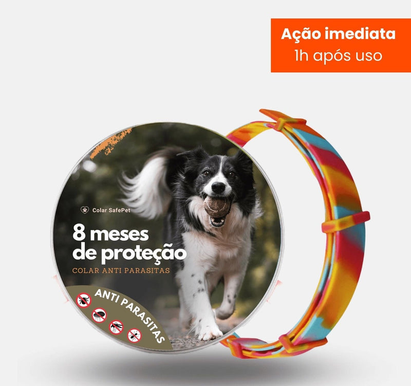 Colar Protetor - Anti Pulgas e Carrapatos Peludita