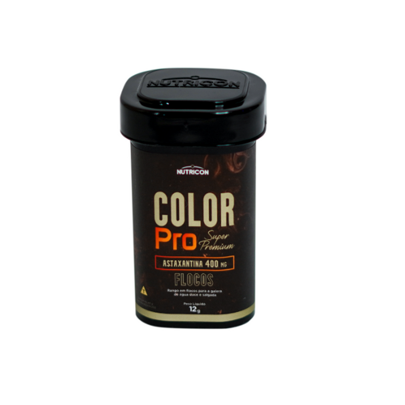 Ração em Flocos Nutricon Color Pro Astaxantina Super Premium 12g