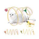 Túnel Mola Espiral Para Gatos Peludita - MEGA OFERTA