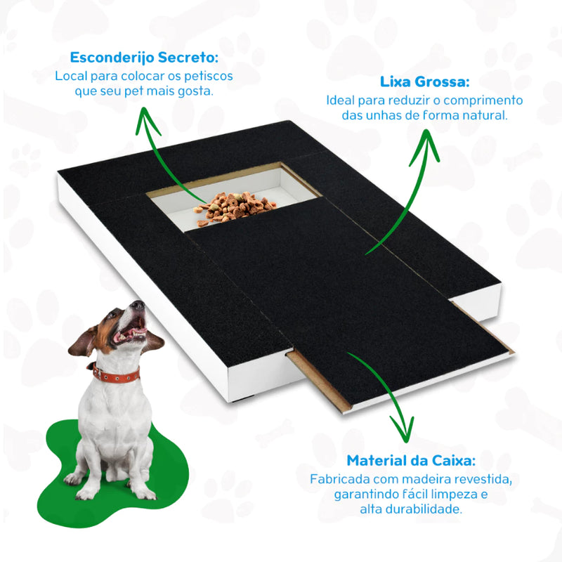 Lixa de Unha Interativa para Pets Peludita– Praticidade e Diversão em um Só Produto