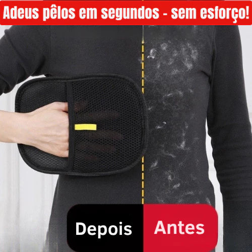 Luva Eletrostática Removedora de Pelos Pet - Peludita