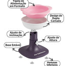 Comedouro Ergonômico Pétala - Peludita