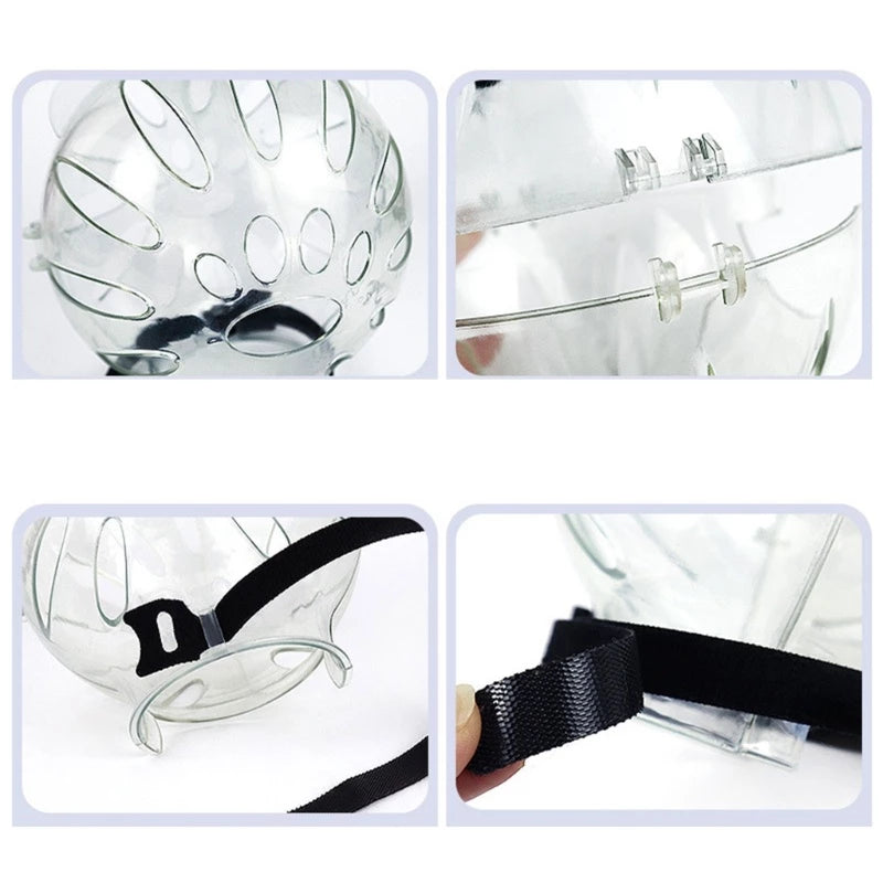 Capacete de Proteção 360° Peludita