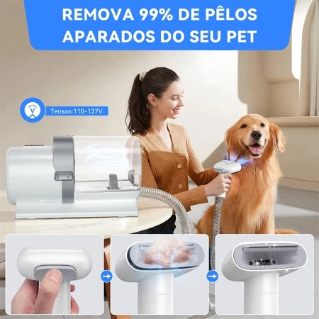Peludita MultiCare – O Aparelho 7 em 1 para Cuidar do Seu Pet!
